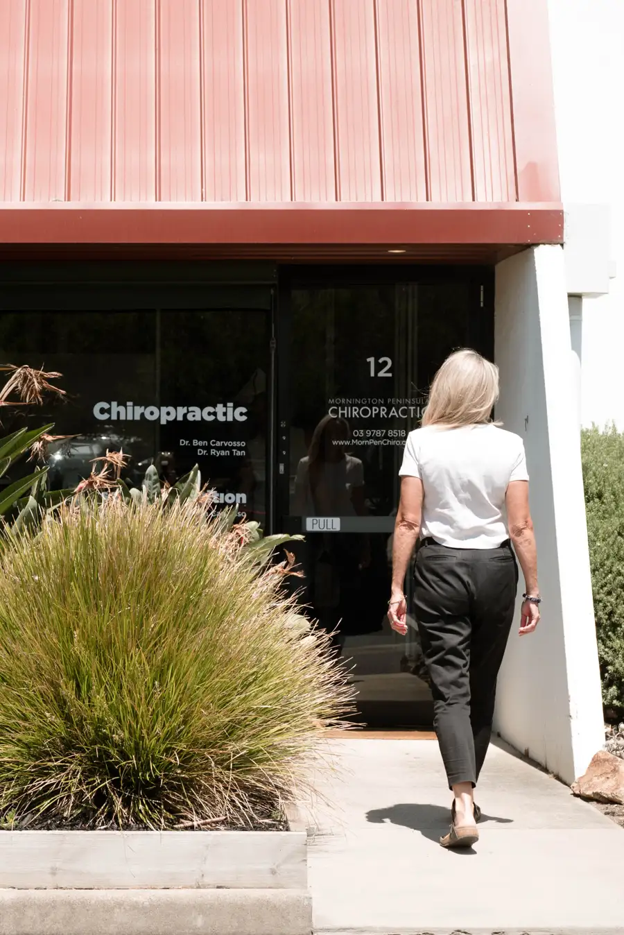 The front desk at Mornington Peninsula Chiropractic